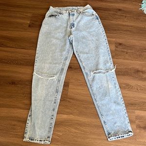 Vintage mom jeans Lee riveted 90s